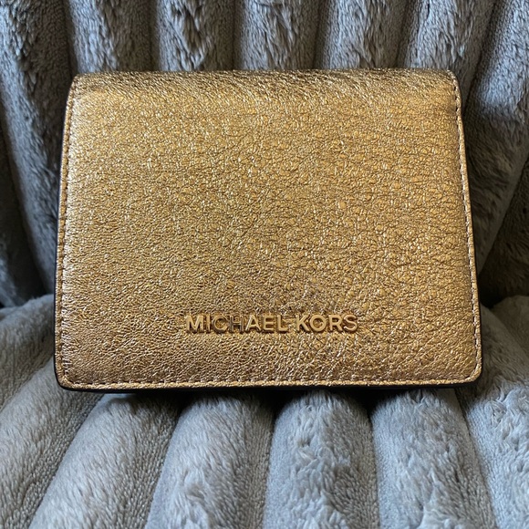 NWT Michael Kors gold wallet - Picture 10 of 12